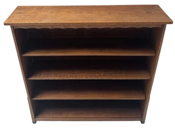 Art Deco Amsterdamse School Open Bookcase by Willem Penaat for Metz & Co., 1920s